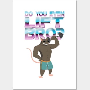 Do You Even Lift, Bro? Posters and Art